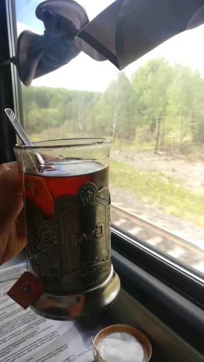 Artiii - W czasie podróży #kolejtranssyberyjska musi być szklaneczka tyju! #podrozujz...