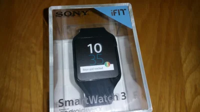 Jubei - No więc mój #smartwatch3 od Sony właśnie dotarł, sparowany już z #note4, a te...