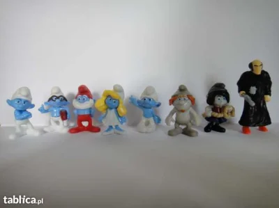 Z.....S - Kiedyś w Kinder niespodziankach były fajne rzeczy, np. figurki Smurfów. Ter...