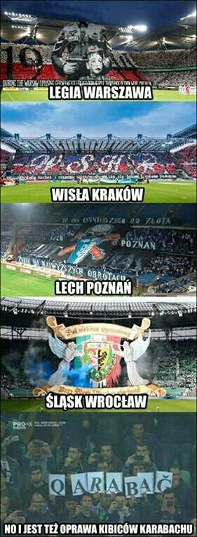 Marcinkrzysztof - #pilkanozna #kibole azerki piłkarsko nas przegonili ale kibicowsko ...