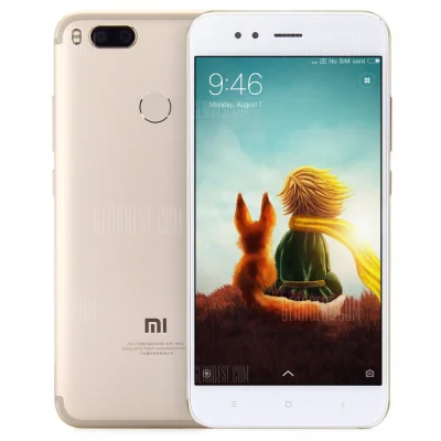 n_____S - Xiaomi Mi5X 4/32GB Golden (Gearbest)
Cena $159.99 (592,01 zł) 
Najniższa*...