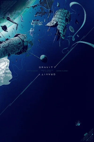 aleosohozi - Kevin Tong "Gravity"
#plakatyfilmowe #gravity