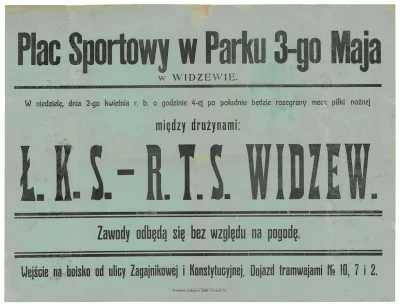 Alfanumeryczny - Derby Łódź bez względu na pogodę!