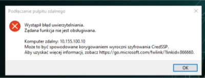 Spylu - @liptonforte: W moim przypadku to był problem z nieaktualnym Windows Serwerem...