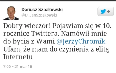 makseo - Pan Darek chyba pomylił twittera z wykopem.
#twitter #heheszki