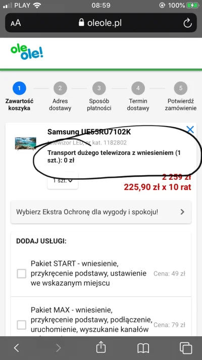 impet - @Westfield: daj skrina jak podczas zamówienia masz gdziekolwiek napisane to w...