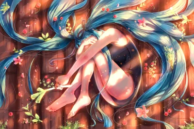 FuzzyWuzzy_ - #randomanimeshit #vocaloid #hatsunemiku #bluehair #twintails #stopkiani...