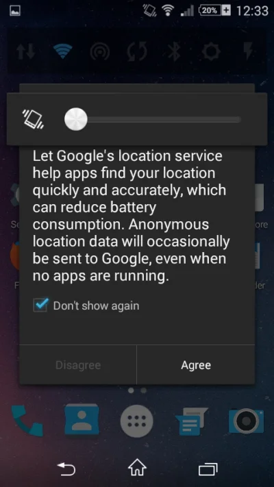 psi-nos - Da się wyłączyć to zapytanie, nie aktywując tego? #android #google #lokaliz...