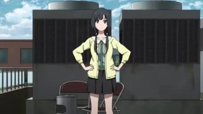 bastek66 - #randomanimeshit #shirobako #gif ale z dźwiękiem lepsze #webm