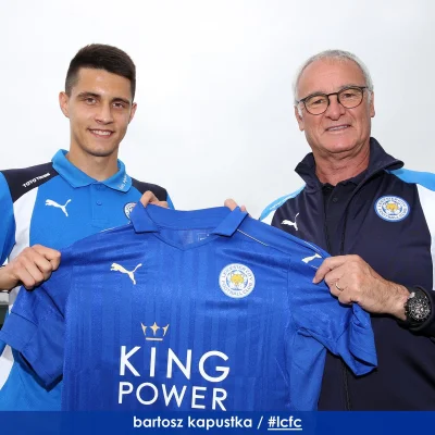 arko123 - Jest i Kapustka w barwach Leicester. 
#transfery #premierleague #pilkanozn...