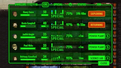 wojtouchy - #falloutshelter jeszcze chwila i zobaczę co to niby sie stanie po tych 60...