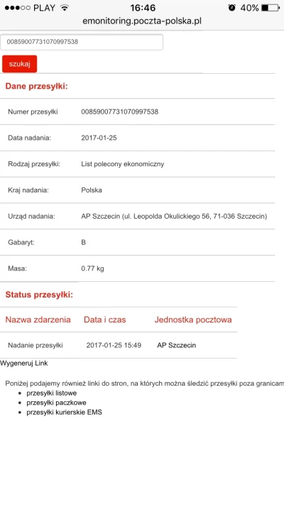 im_hijodeput - #tracking kiedy sie cos ruszy?(╯︵╰,)