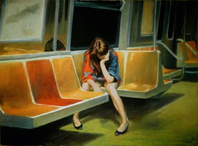 Hoverion - #malarstwo #sztuka #art #obrazy
Nigel Van Wieck
Q Train