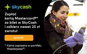 Booking-Taniej - Załóż konto w MasterPass i zapłać mniej!
25 zł zwrotu za płatność z...