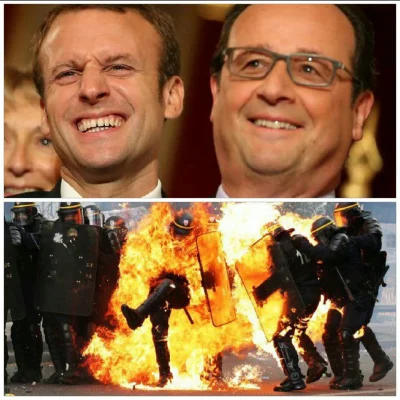 francez - To politycy, którzy pouczają Polskę jak ma wyglądać demokracja, a tak wyglą...