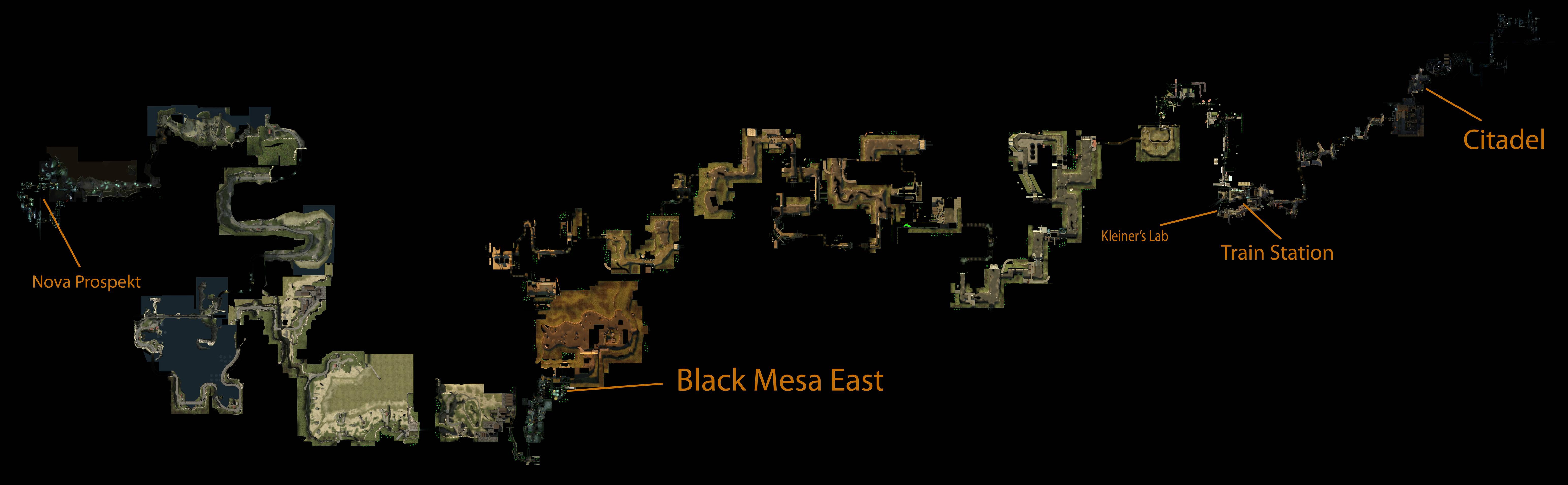 Карта black mesa