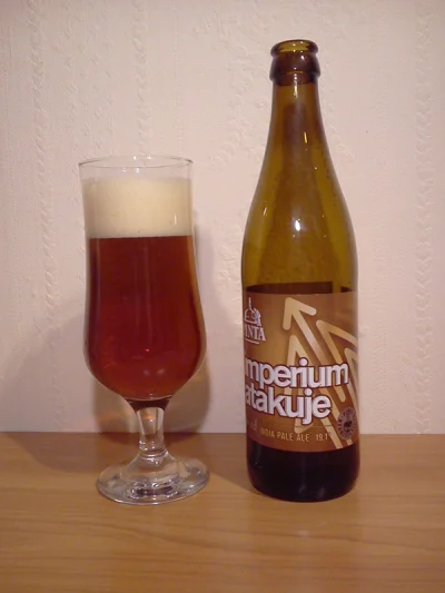 T.....o - Pinta Imperium Atakuje
Imperial IPA
Ekstrakt 19.1, 7.8% alk.
81 IBU
War...