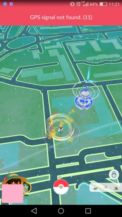 K.....a - #pokemongo 

Takiego buga dziś w grze miałam: