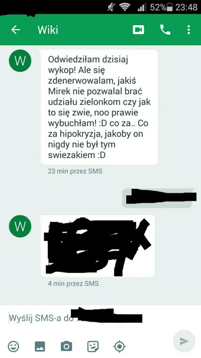 Szebastian - Wczoraj jak byłem u różowego to zainstalowałem jej wypok na telefonie, w...