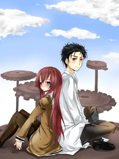 Axoi - #randomanimeshit #steinsgate #okabe #rintarouokabe #100razyokabe #kurisumakise...