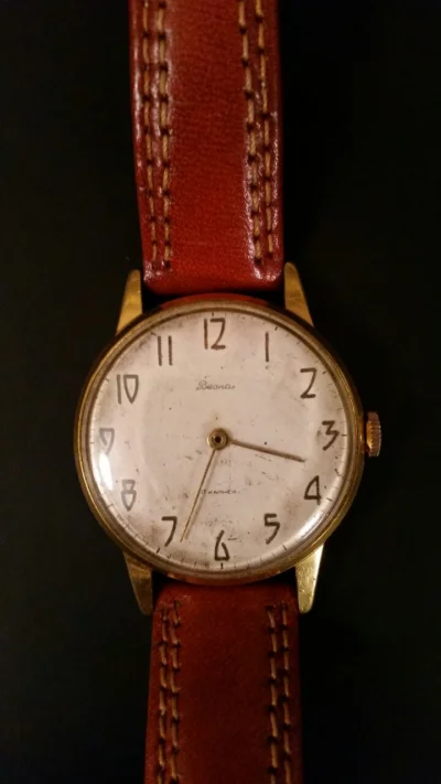Ben130222 - Wie ktoś może co to za zegarek? Dostałem go w spadku po moim dziadku. 
#...
