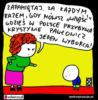 pogop - #andrzejrysuje #heheszki #humorobrazkowy #jezykpolski #poprawnoscjezykowa XD
