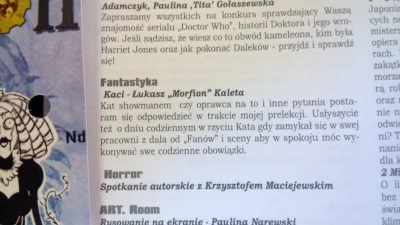 r.....y - #krakon #krakow #grammarnazi 



Dodatkowa atrakcja dla uczestników: w info...