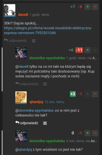 mikau - @Noct: do tego OPka nie raczy nawet wyjaśnić dlaczego za 30k skoro ktoś pokaz...