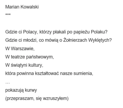 Orus - Marian wyklęty, poeta przeklęty
#bekazprawakow #neuropa #bekaznarodowcow #poe...