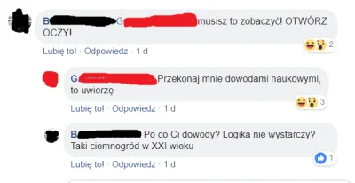 l.....a - #antyszczepionkowcy w pigułce xD
Dowody? Potrzebujesz dowodów? Ale ciemnog...