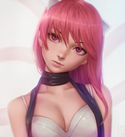 Smuffiasty - #randomanimeshit #elfenlied #kaede #redeyesalert Artist: #miuran315