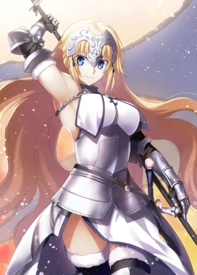 LlamaRzr - #randomanimeshit #fate #fategrandorder #fateapocrypha #ruler #jeannedarc #...