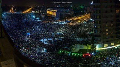 Maraken - A w Bukareszcie cały czas protestują...

W skali kraju 300 tysięcy osób, ...