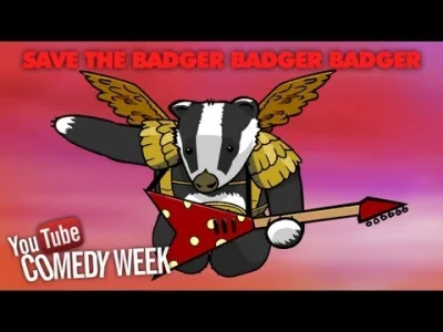 JestemAndrzej - Save the Badgers! Niby Brian May maczał w tym palce... najs.

#borsuk...