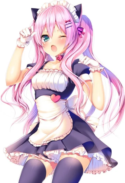 Smuffiasty - #randomanimeshit #originalcharacter #kemonomimi #nekomimi #maid #zakolan...