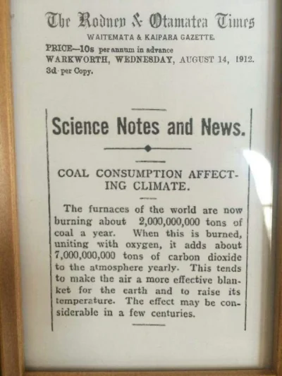 Bartoni - 100 letnia notka prasowa o zmianach klimatycznych
#globalneocieplenie #hist...