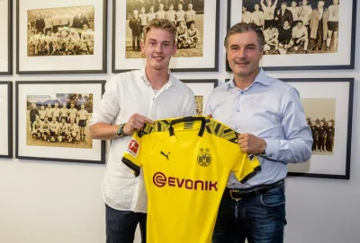 syjam007 - Julian Brandt piłkarzem Borussi Dortmund.

23-letni skrzydłowy podpisał ...