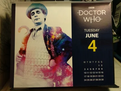 keira - Dobry wieczór!

Dzisiaj w kalendarzu Siódmy Doktor ze zdjęciem z kalendarza ś...
