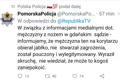 ditoski - Obierał jabłko nożem. W sądzie. W Gdańsku. (－‸ლ)
#gdansk #bekazpodludzi #ni...