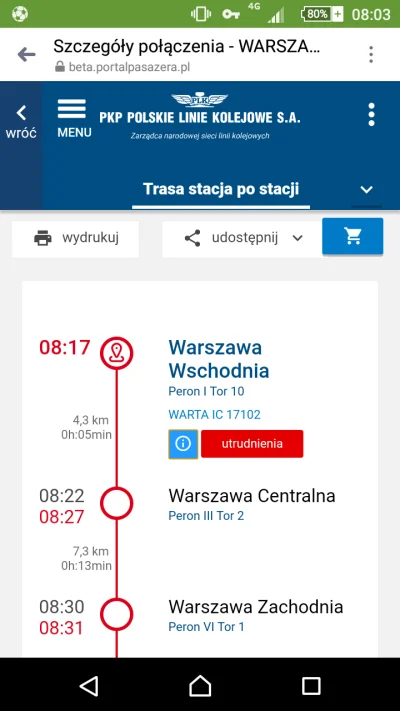 msichal - Pociąg #intercity z Warszawy wschodniej do Zielonej Góry (skąd dalej można ...