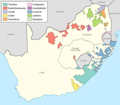 Tym - Co do planu podziału, to aż samo się nasuwa porównanie z bantustanami w RPA: