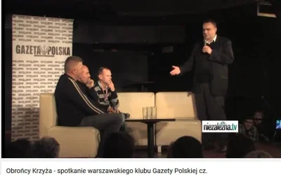 Jacek38 - @polwes: a tu Hadacz - bohater Gazety Polskiej, po prawej red Sakiewicz