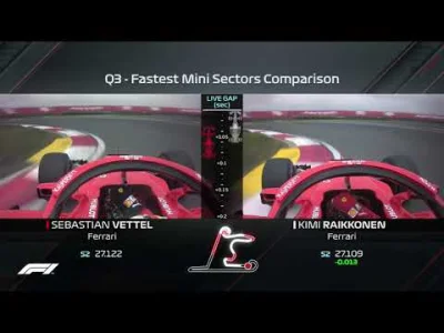 IRG-WORLD - Porównanie i dokładna analiza przejazdów S. Vettela i K. Raikkonena z cza...