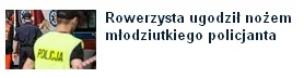 kinlej - młodziutkiego policjanta