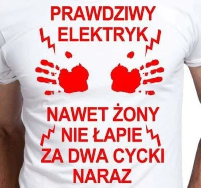 Mirkomil - Koszulka dla prawdziwego #elektryka