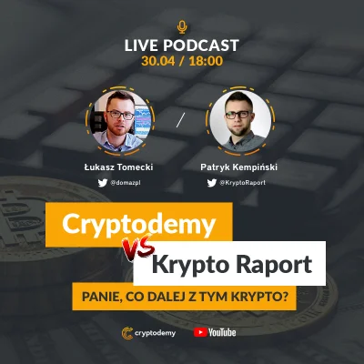 cryptodemy - Patryk Kempiński to twórca jednego z największych i najstarszych kanałów...