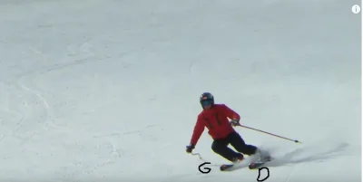 AjKenFlaj - Mireczki z #narty jak skręcacie to opieracie cieżar na narcie dolnej czy ...