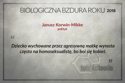 PreczzGlowna - Korwin to chodzący generator różnorakich bredni wypowiadanych z powoły...