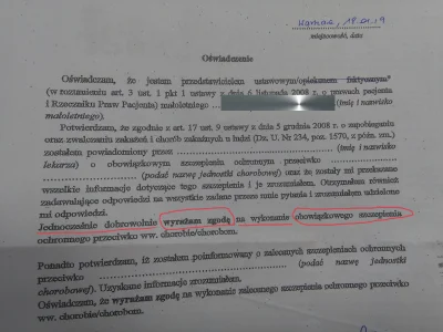 P.....U - A tak swoją drogą dziś byliśmy zaszczepić naszego synka. Dobrowolnie ale po...