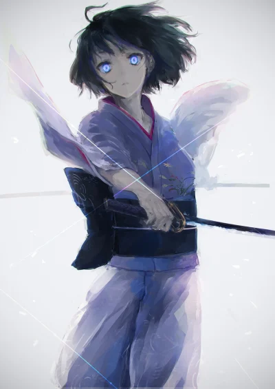 Czerwonoswiatkowiec - #randomanimeshit #karanokyoukai #shikiryougi #pixiv #